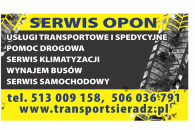 SERWIS OPON -OSOBOWE,BUS ,TIR.