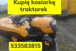 kupię kosiarkę traktorek może być do remontu