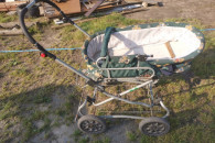 Wózek spacerowy dziecięcy zielony