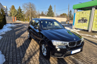 BMW X3,2.0D,190KM,2016/2017R,CZARNY