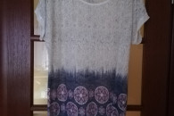 Bluzka damska dłuższa letnia XL