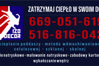 Wykończenia wnętrz. Malowanie natryskowe