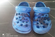 Klapki gumowe chłopięce rozm 25