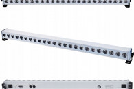 Listwa Biała Led Bar 24x3W RGB Mix Kolor Pilot