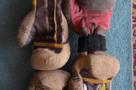 Rękawice bokserskie antyk