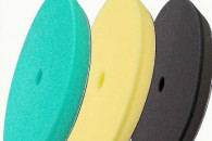 Pady polerskie 150 mm(127mm) 3 sztuki twarda śr