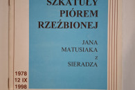 Publokacje Jana Matusiaka z Sieradza.