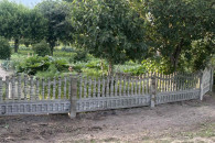 Płot betonowy 1,5 płyty