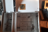 Skrzynka budowlana elektryczna dwulicznikowa