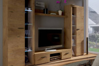 Meblościanka Rumba XL dąb lefkas