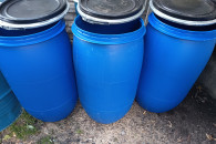 Beczki plastikowe 120 litrów czyste