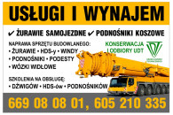 Kursy uprawnienia HDS dźwigi żurawie podnośniki