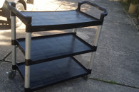 wozek warsztatowy na 4 kolkach mobilny z raczka