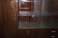 Sprzedam kredens PRL wysoki połysk brąz TANIO