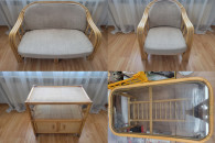 Zestaw mebli z rattanu