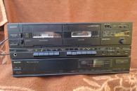 Magnetofon dwukasetowy SANYO RD-W 489