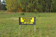 Działka budowlana z warunkami zabudowy