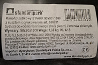 odwodnienie liniowe 90x90x1000 mm (komplet 5szt