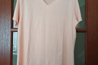 Bluzka w serek L 44/46 łososiowa