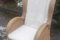 FOTEL WIKLINOWY TYPU USZAK