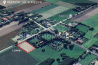 Działka 21 arów w Będkowie, gm. Burzenin