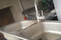 zlew z bateria okazja