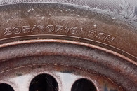 Koła 4 szt opony zimowe205x60x16 Opel