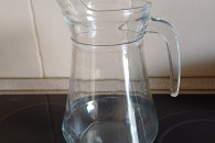 Dzbanek szklany 1500ml z uchem rączką