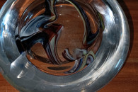 kryształowa popielniczka