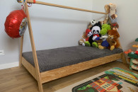 Łóżeczko drewniane 180x80 Tipi