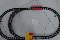 Zestaw tory z pociągiem