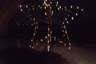 Świąteczna gwiazda LED 40 cm