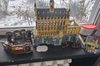 4 zestawy lego harry potter