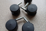 Kółka meblowe obrotowe 5szt nowe