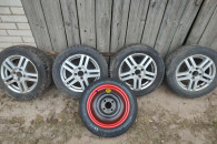 Komplet kół zimowych – stan bardzo dobry