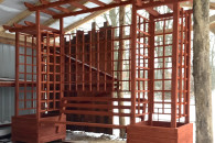 Pergola ogrodowa prosta