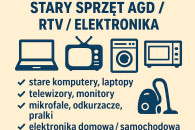 Odbiorę za darmo! AGD/RTV, stare, uszkodzone