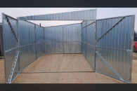 Garaż blaszak jednospad 3x5