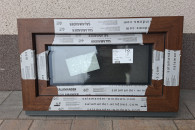 Nowe okno 2 stronny kolor Orzech