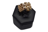 POZŁACANY PIERŚCIONEK R-11