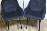 Krzesła tapicerowane 2 sztuki.