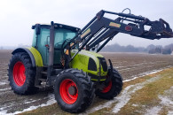 Ciągnik rolniczy Claas Ares 697 ATZ z ładowacz