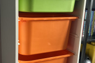 Trofast regał z pojemnikami IKEA