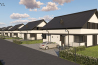 Domy zabudowa bliźniacza ul. Kaliska Warta