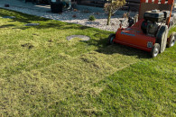 Wertykulacja trawnika