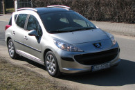 Peugeot 207 SW 1,4b, klima, 2008r.