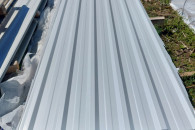 Blacha trapezowa T-18 gr.0,6 biała II gatunek