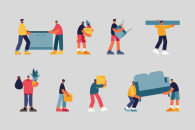 Oferuję pomoc przy wynoszeniu mebli itp.