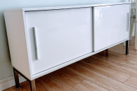 Komoda Ikea Galant, biały połysk