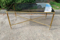 STOLIK KAWOWY Z MOSIEZNA PODSTAWA